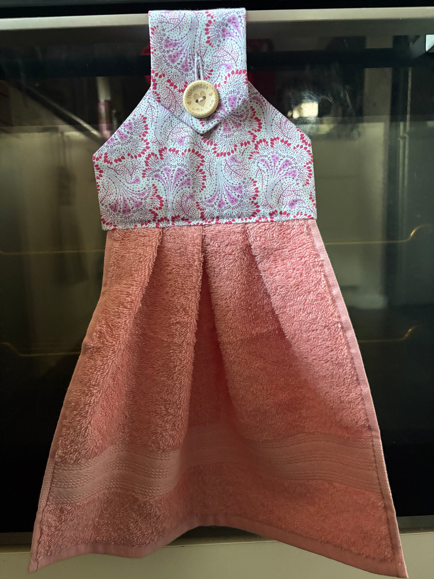 Hanging hand towel - patterned