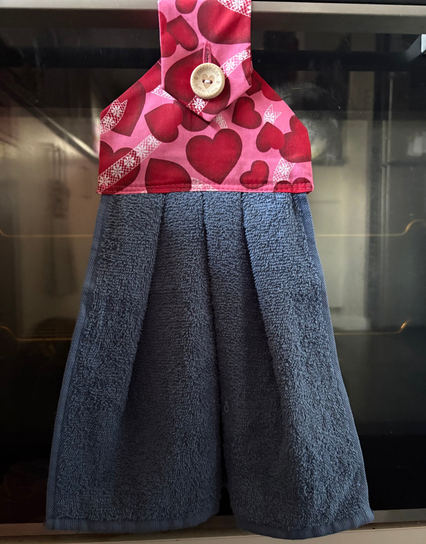 Hanging hand towel - Hearts