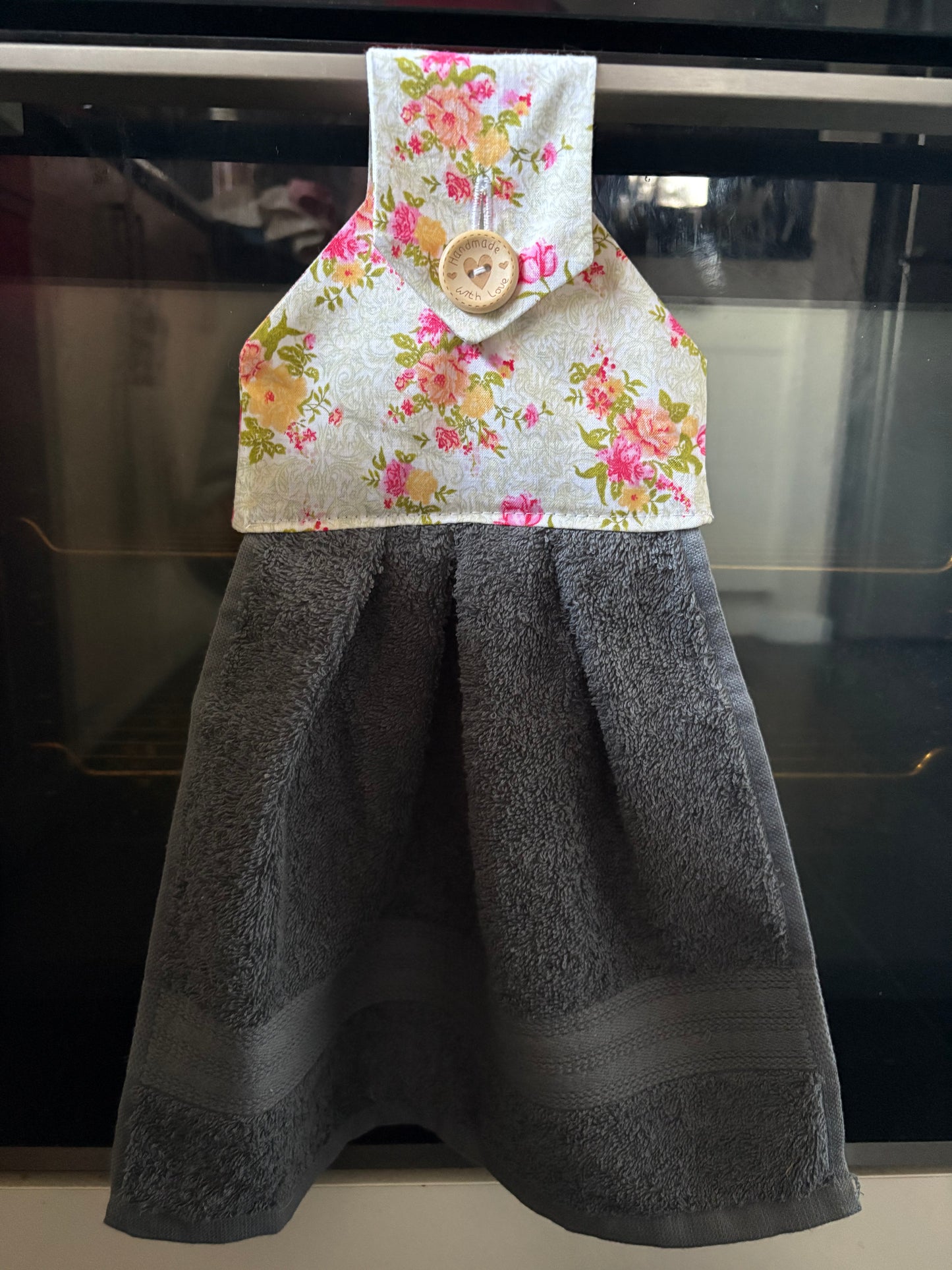 Hanging hand towel - floral