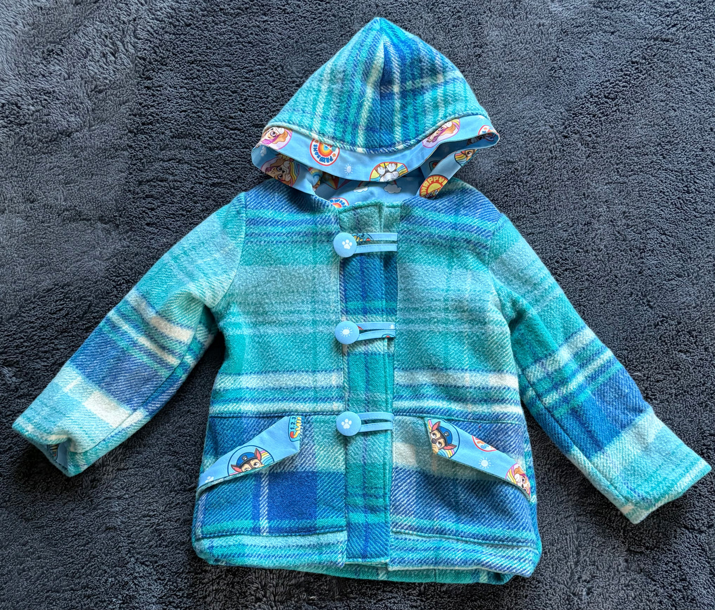 Paw patrol wool coat - sz5