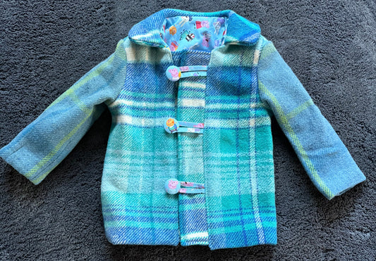 Peppa pig wool coat - sz2