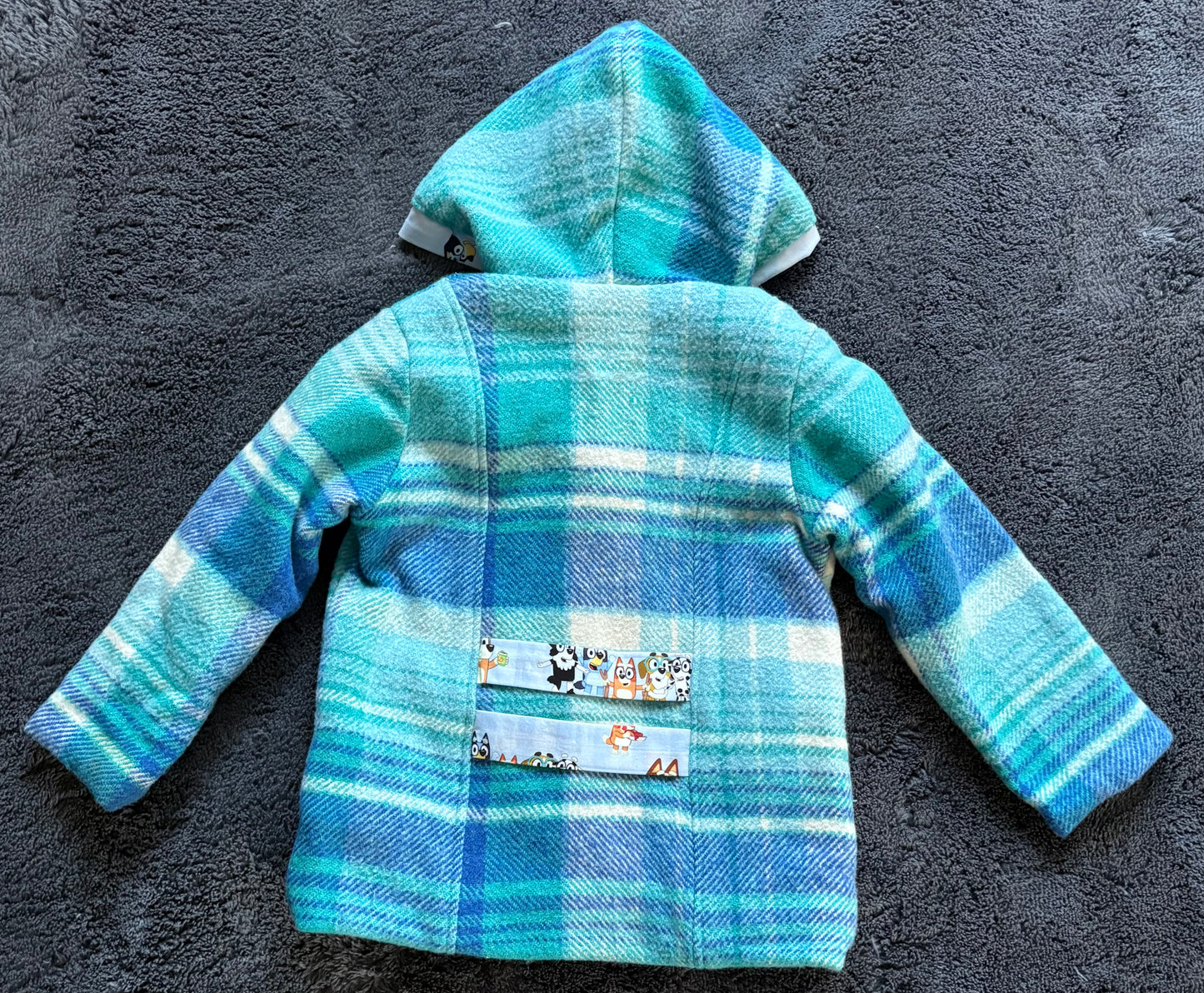 Bluey wool coat - sz5