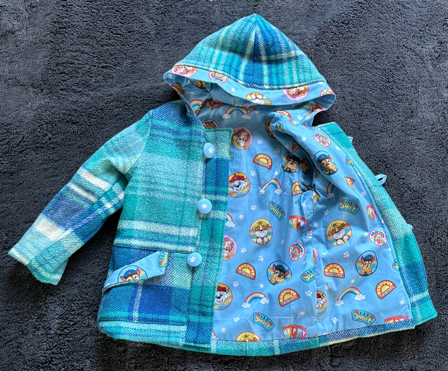 Paw patrol wool coat - sz5