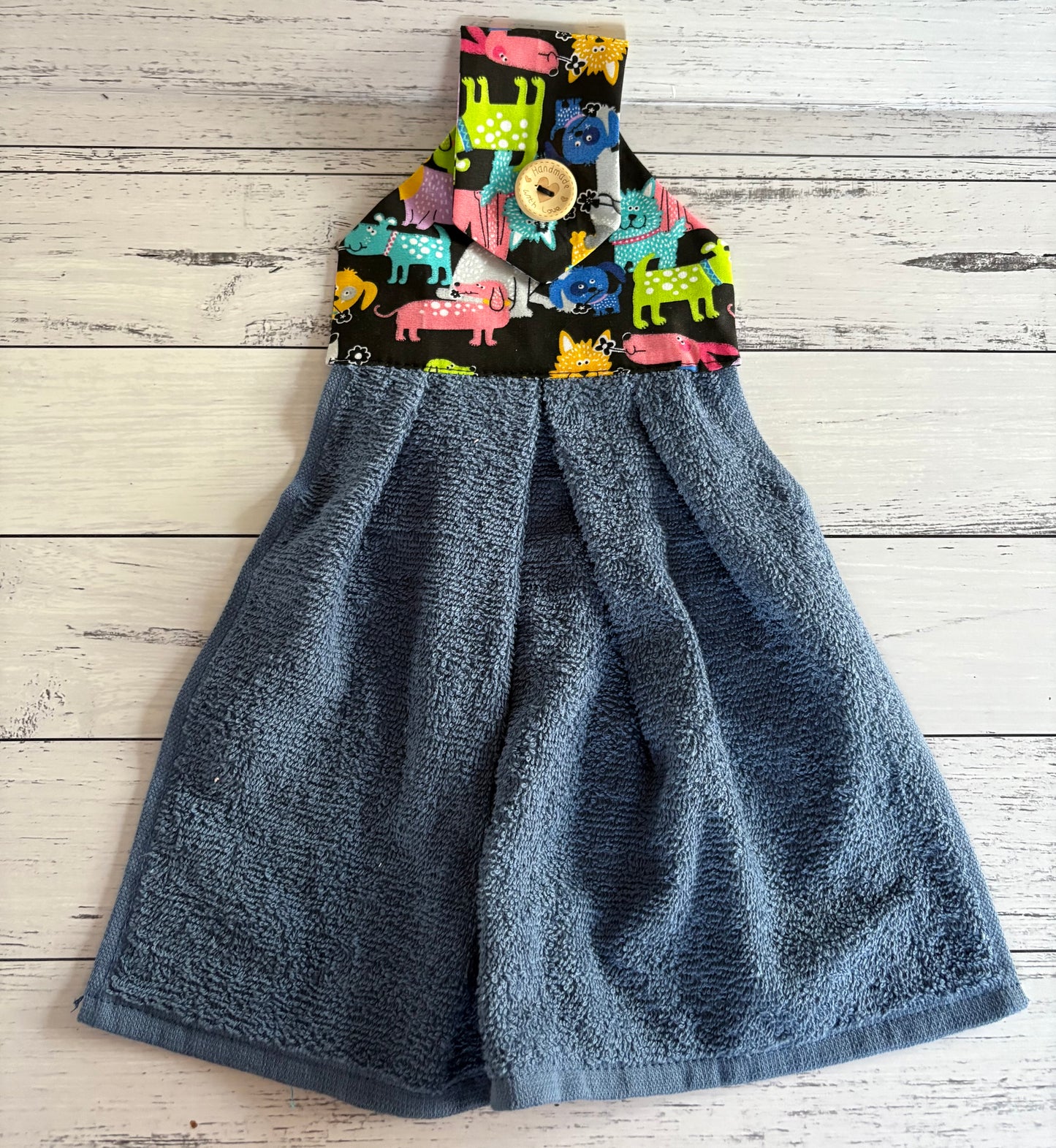 Hanging hand towel - dogs