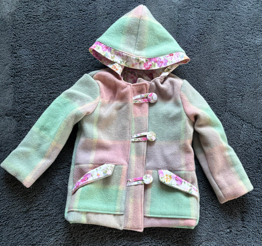 Wool blanket coat - sz5