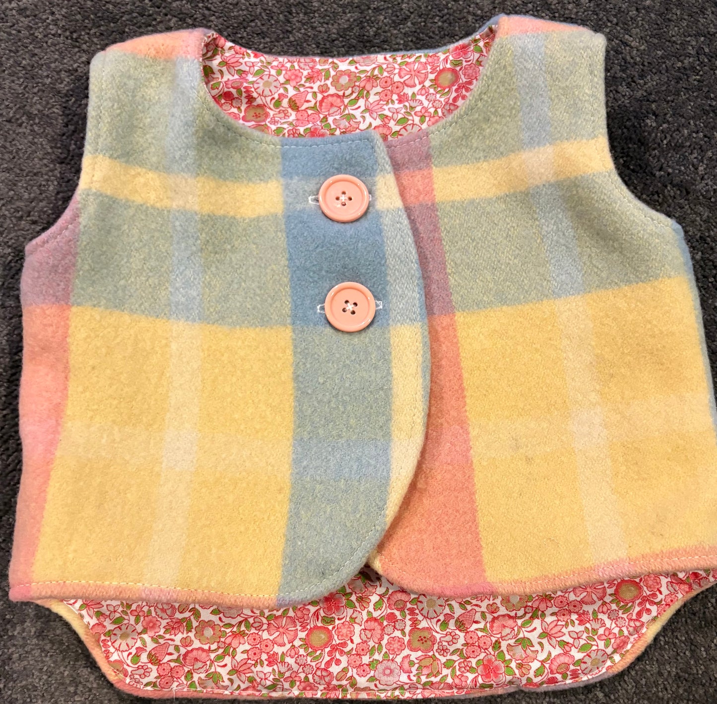 Blanket vest - sz 1 year