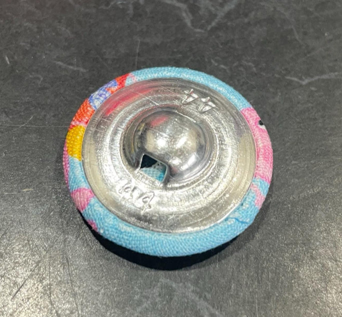 Fabric buttons - bluey
