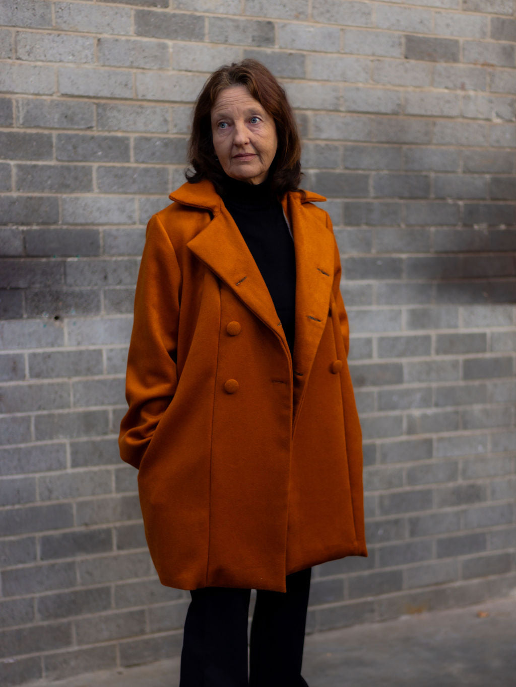 Wool Cashmere Ladies Coat